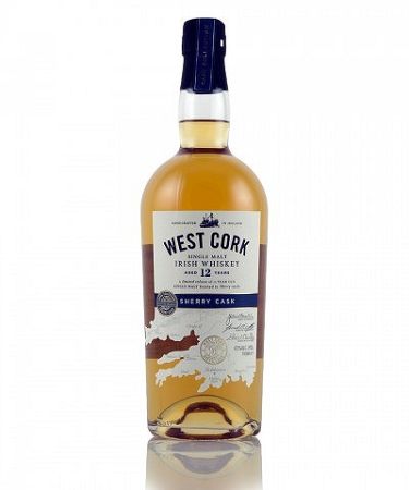 West Cork Sherry Cask Finish 12Y Single Malt Irish Whiskey 0,7l (43%)