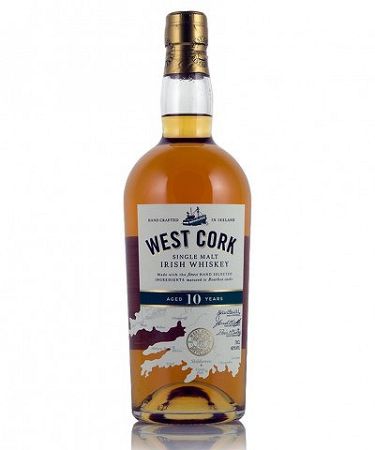 West Cork Single Malt Irish Whiskey 10Y 0,7l (40%)